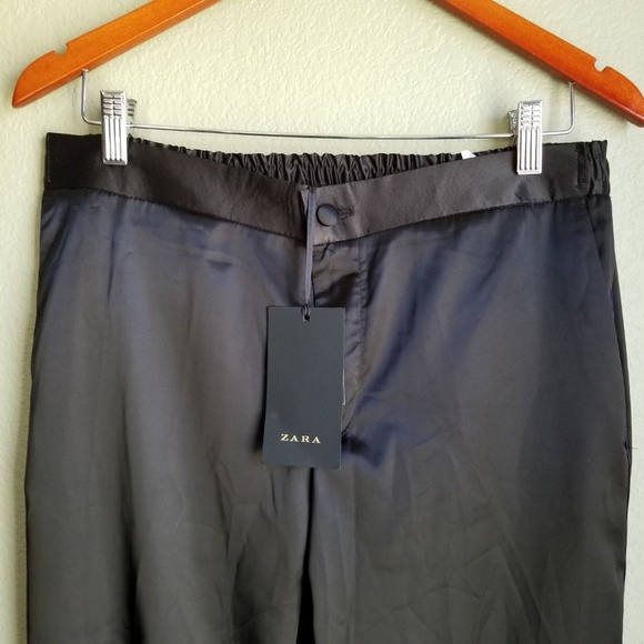 Zara Man Satin Trousers - Picture 2 of 7